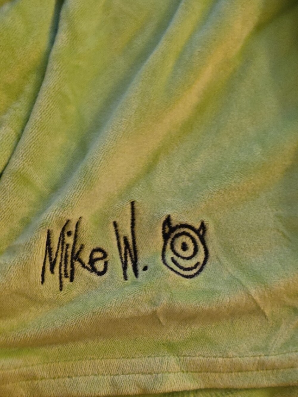 Disney Mike Wazowski Green Women's Costume Dress with Blue Eye Accent - Picture 7 of 7